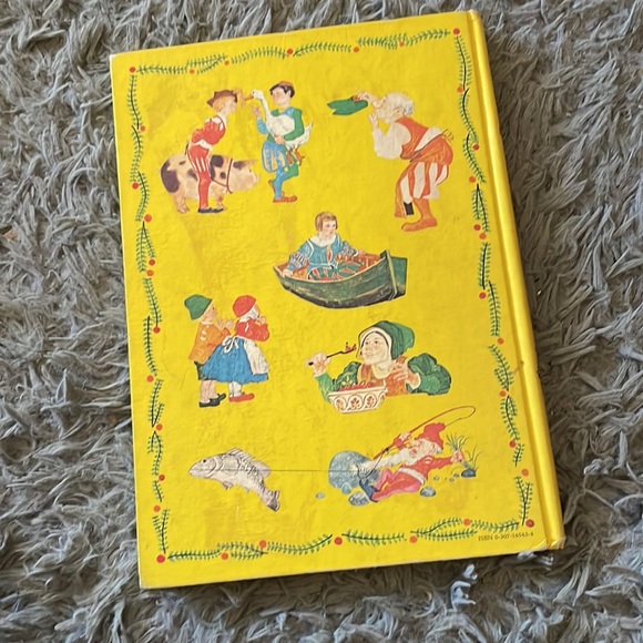 Vintage Hard Cover Story Anthology 1977 Golden Book of Grimm’s Fairy Tales - Picture 3 of 15